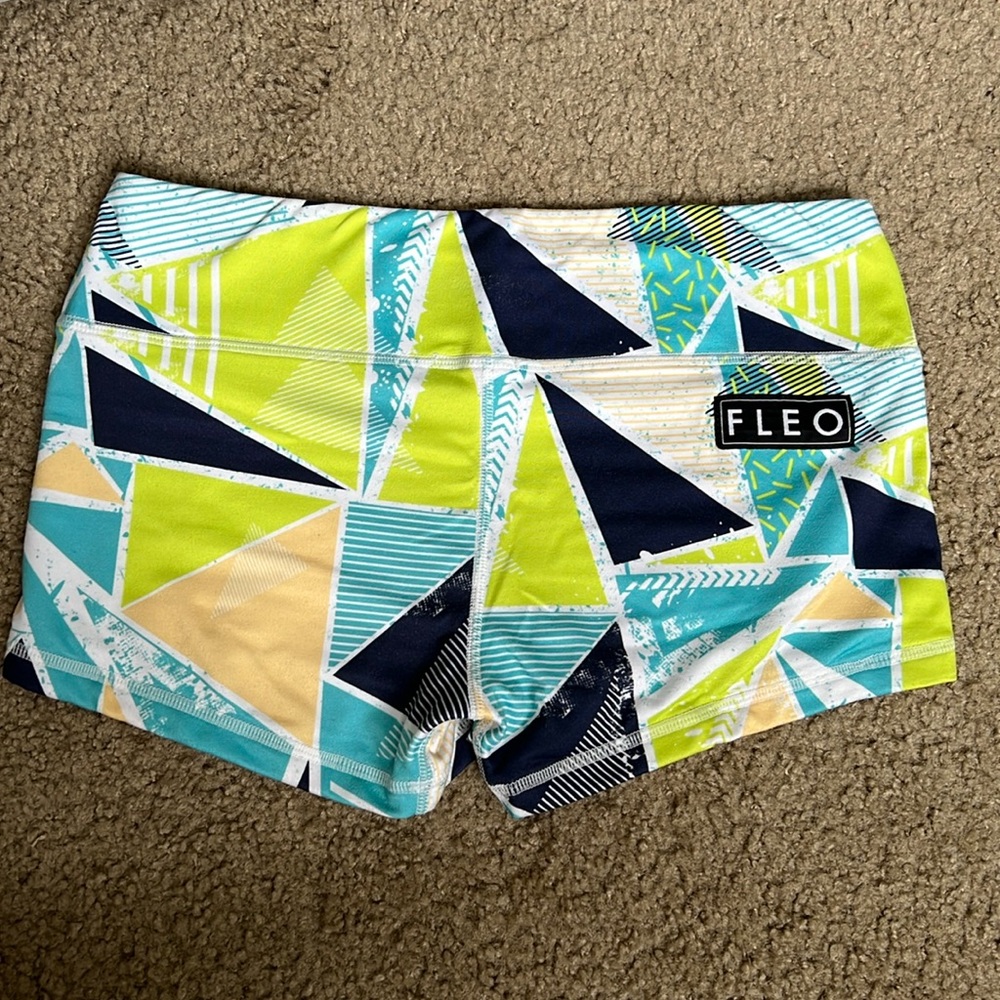 Original FLEO Geo Print Shorts